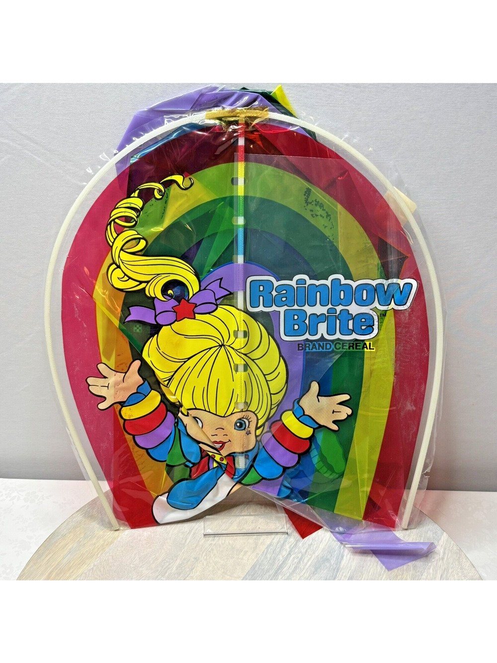 RAINBOW BRITE CEREAL BOX KITE PRIZE RALSTON 1984 IN ORIGINAL PACKAGE